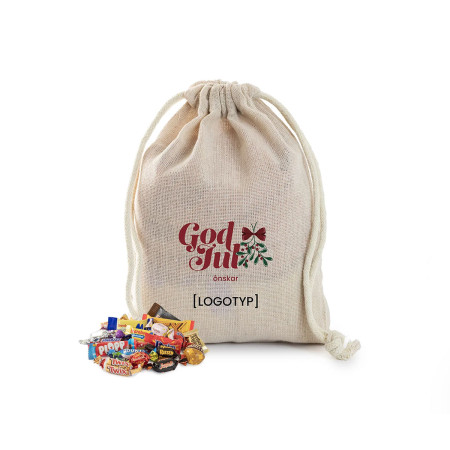 Julsäck med godis Mellan