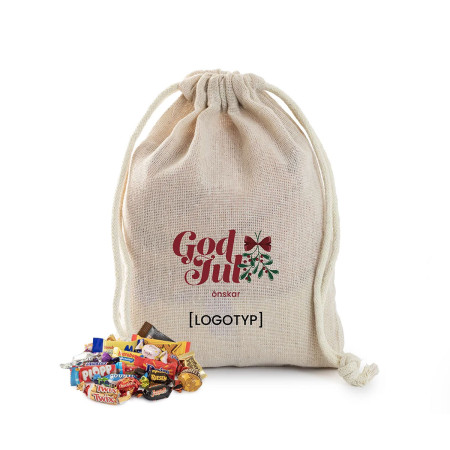 Julsäck med godis Stor