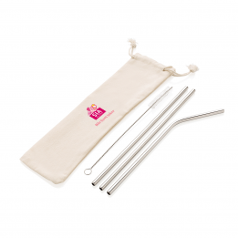 Metallsugrör 3-pack 