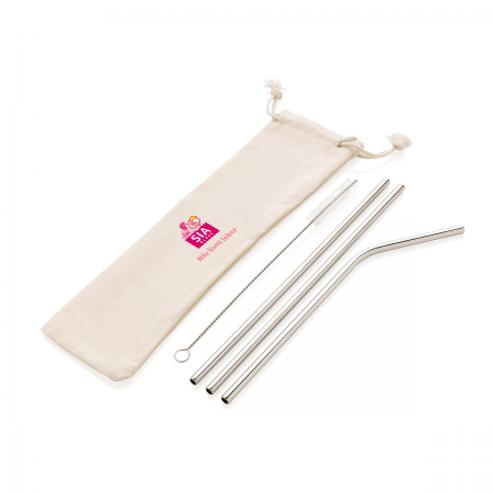 Metallsugrör 3-pack 