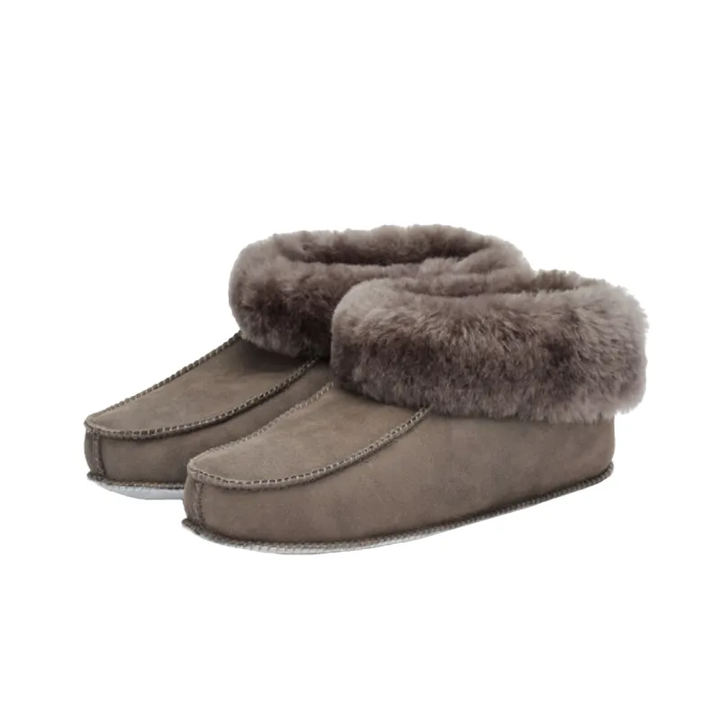 Tofflor Fårskinn 