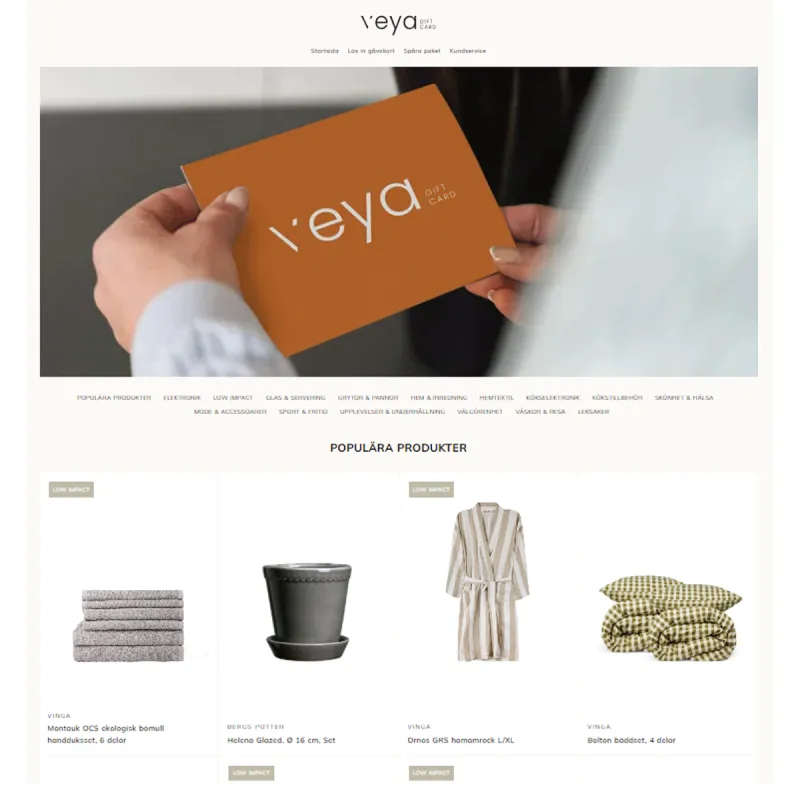 Veya Gift Card Classic