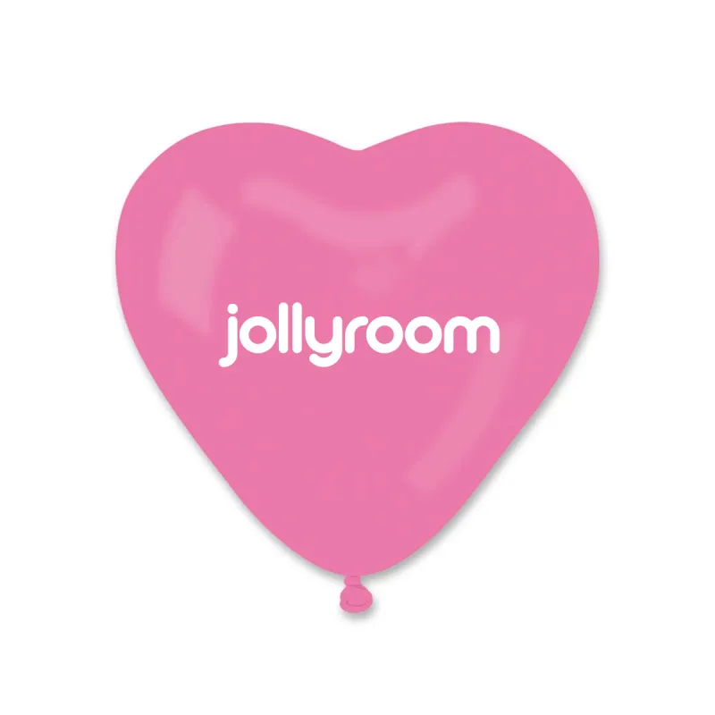 Ballonger hjärtformade