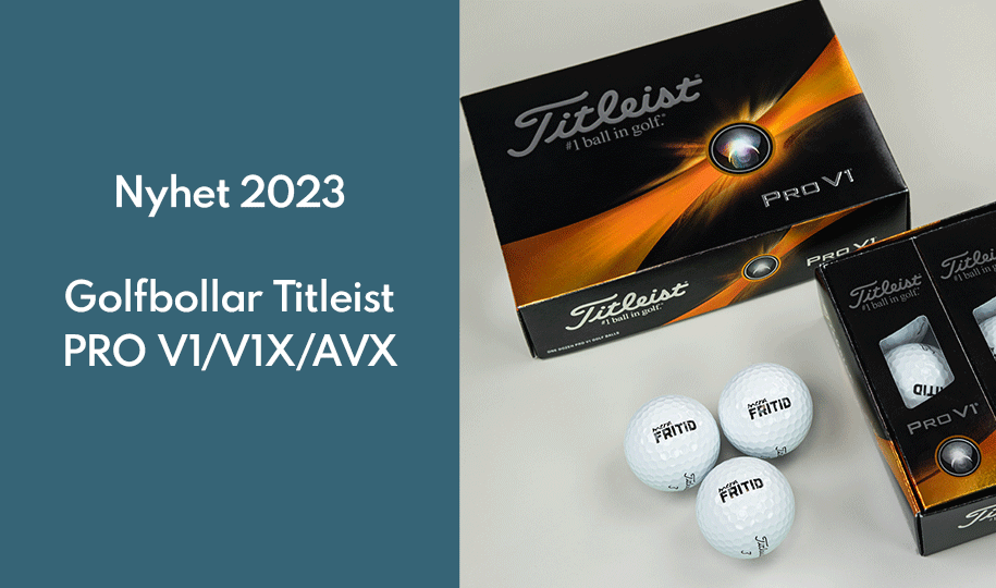 Golfbollar 2023 – Nyheter från Titleist