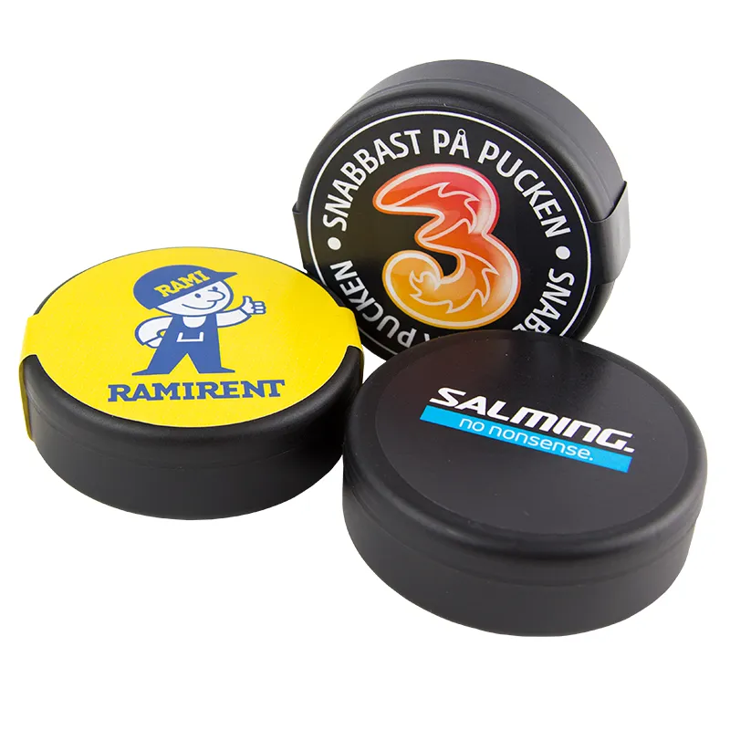 Hockeypuck med godis