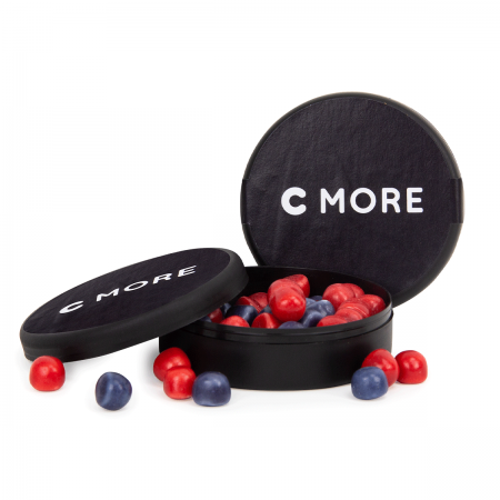 Hockeypuck med godis