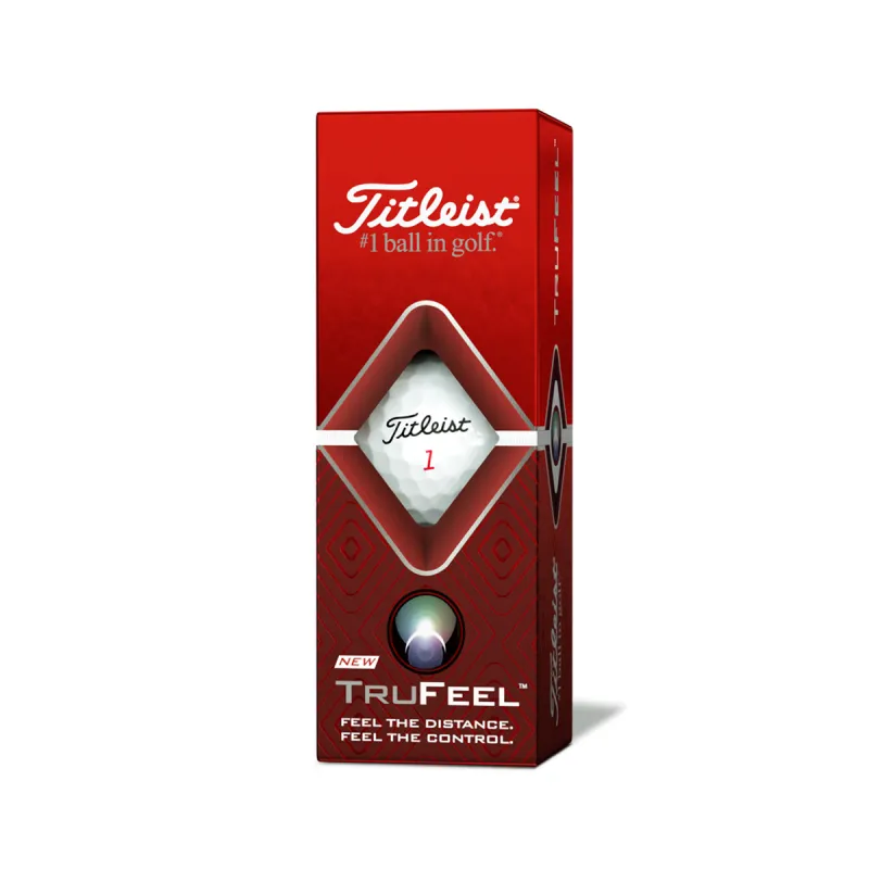 Golfbollar Titleist TruFeel 