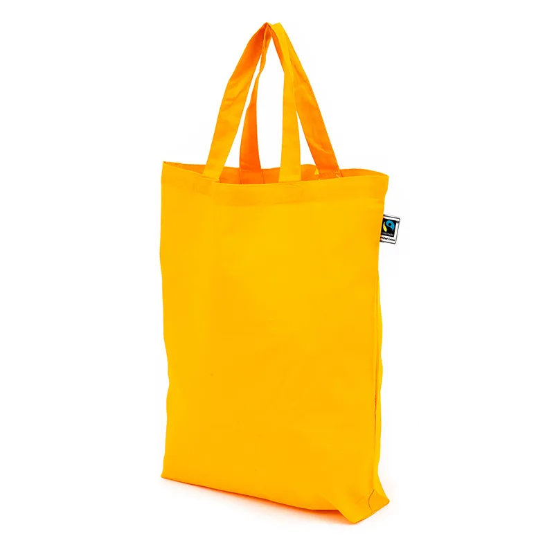 Bomullskasse Fairtrade - Korta handtag