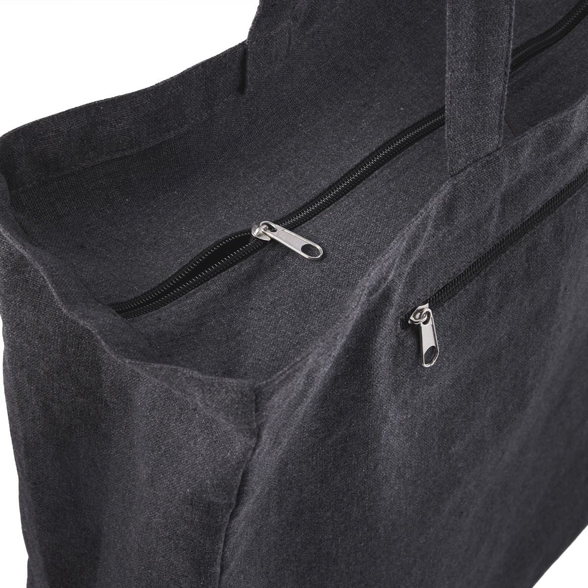 Bomullskasse Zipper