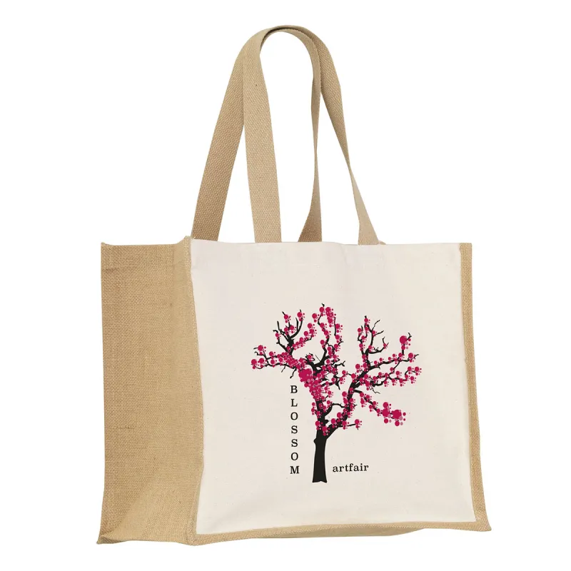 Shoppingkasse Jute Canvas