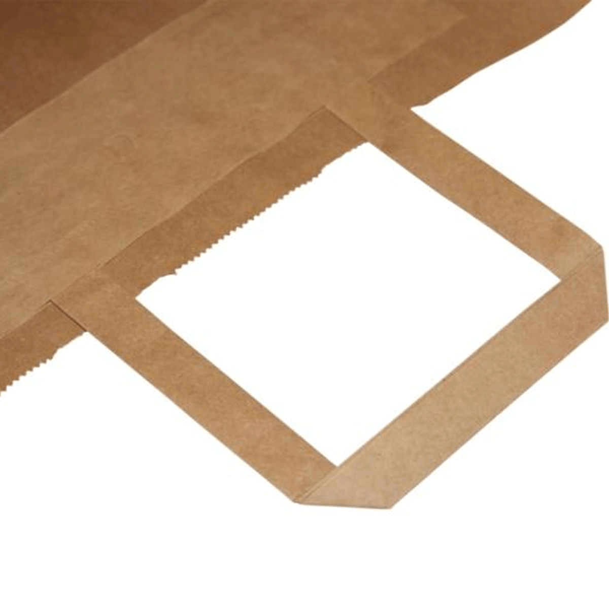 Papperspåse Flat Handle XL