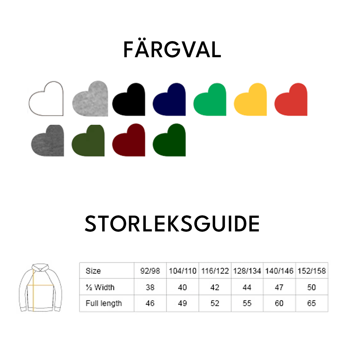 Neutral Kids Hoodie Fairtrade
