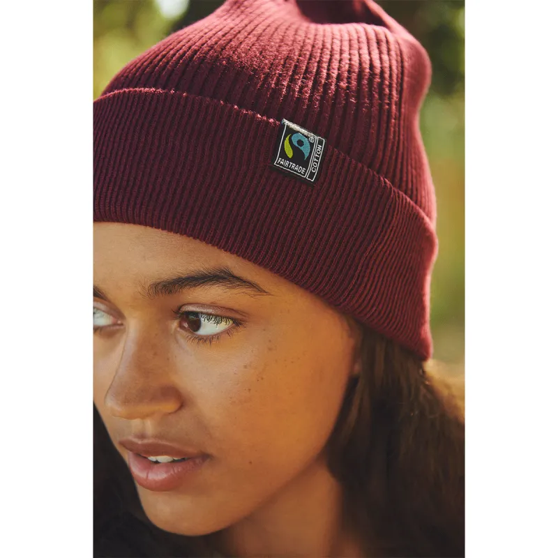 Neutral Mixed Knit Beanie Fairtrade 