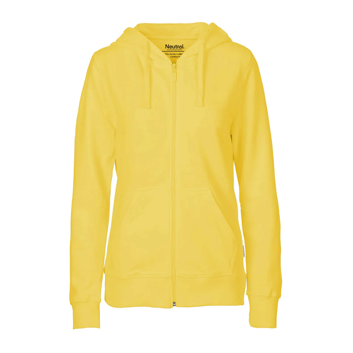 Neutral Ladies Zip Hoodie