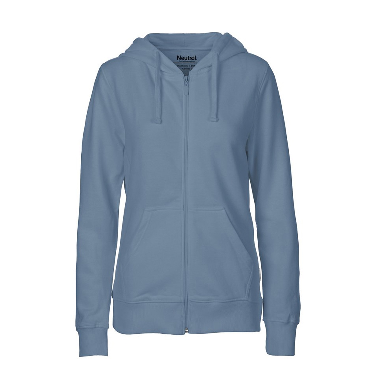 Neutral Ladies Zip Hoodie