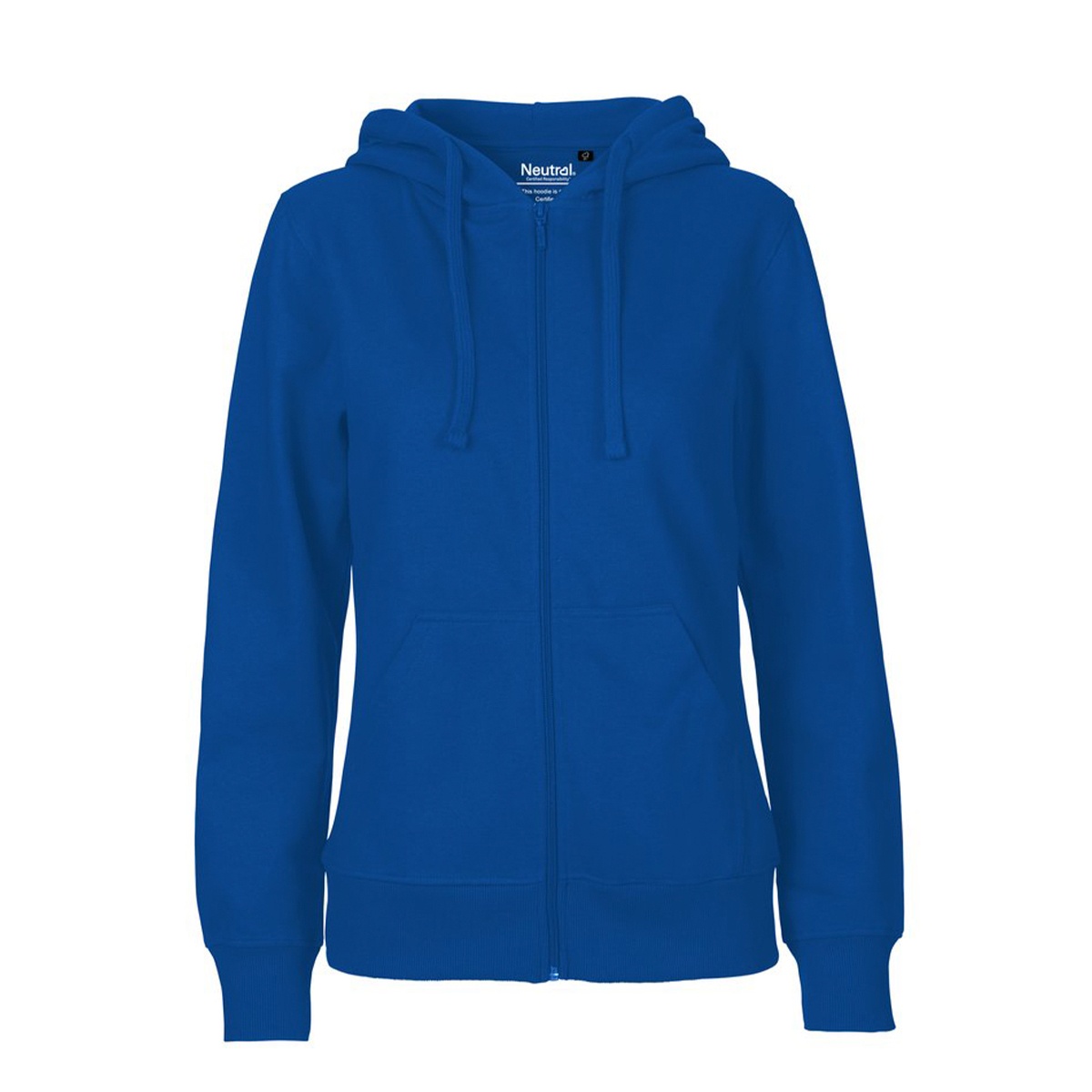 Neutral Ladies Zip Hoodie