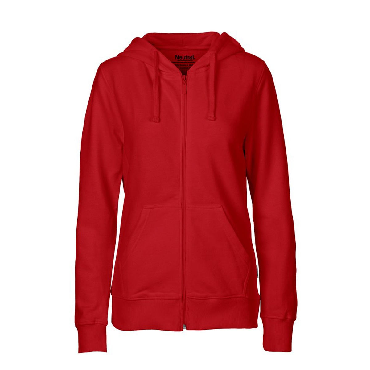 Neutral Ladies Zip Hoodie