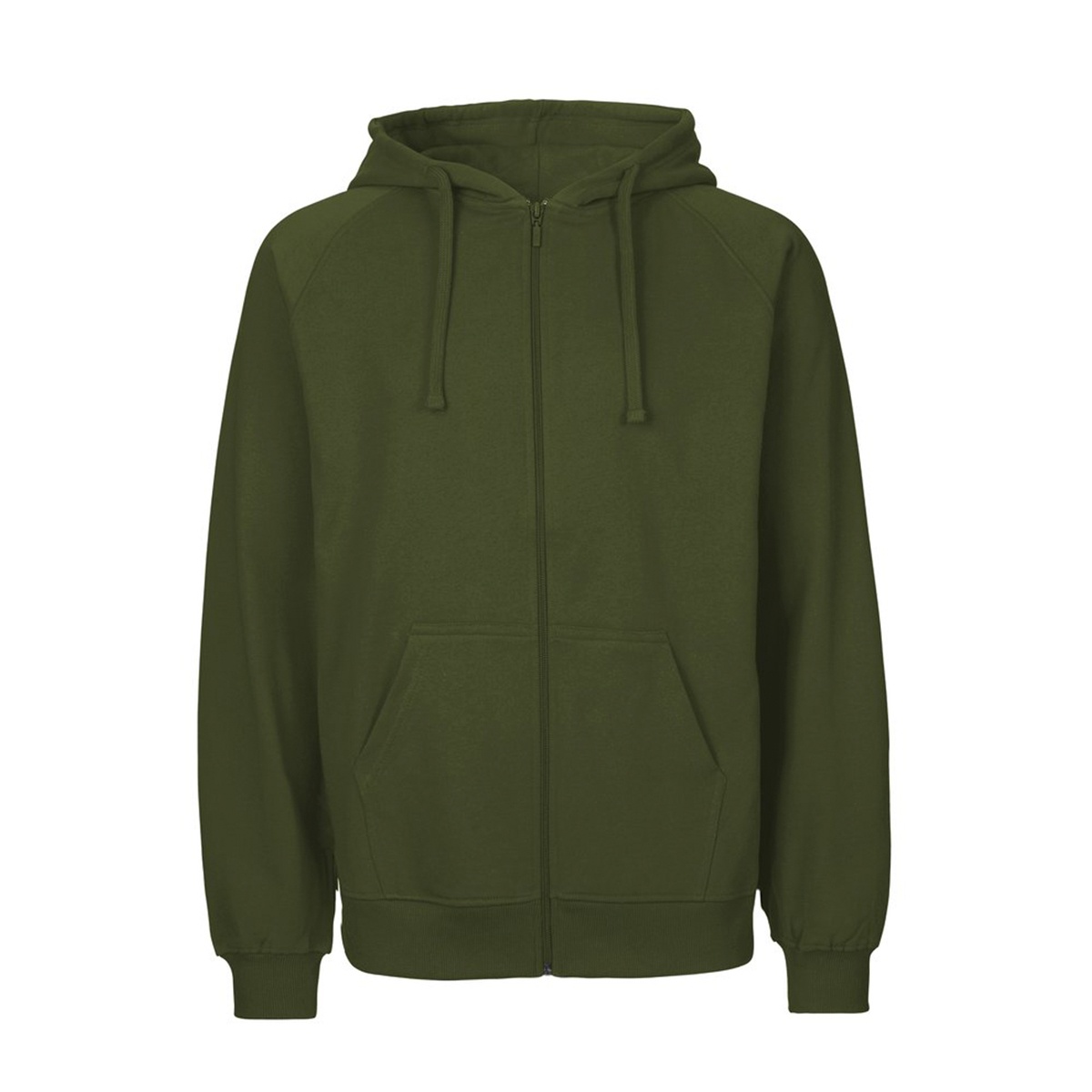Neutral Mens Zip Hoodie