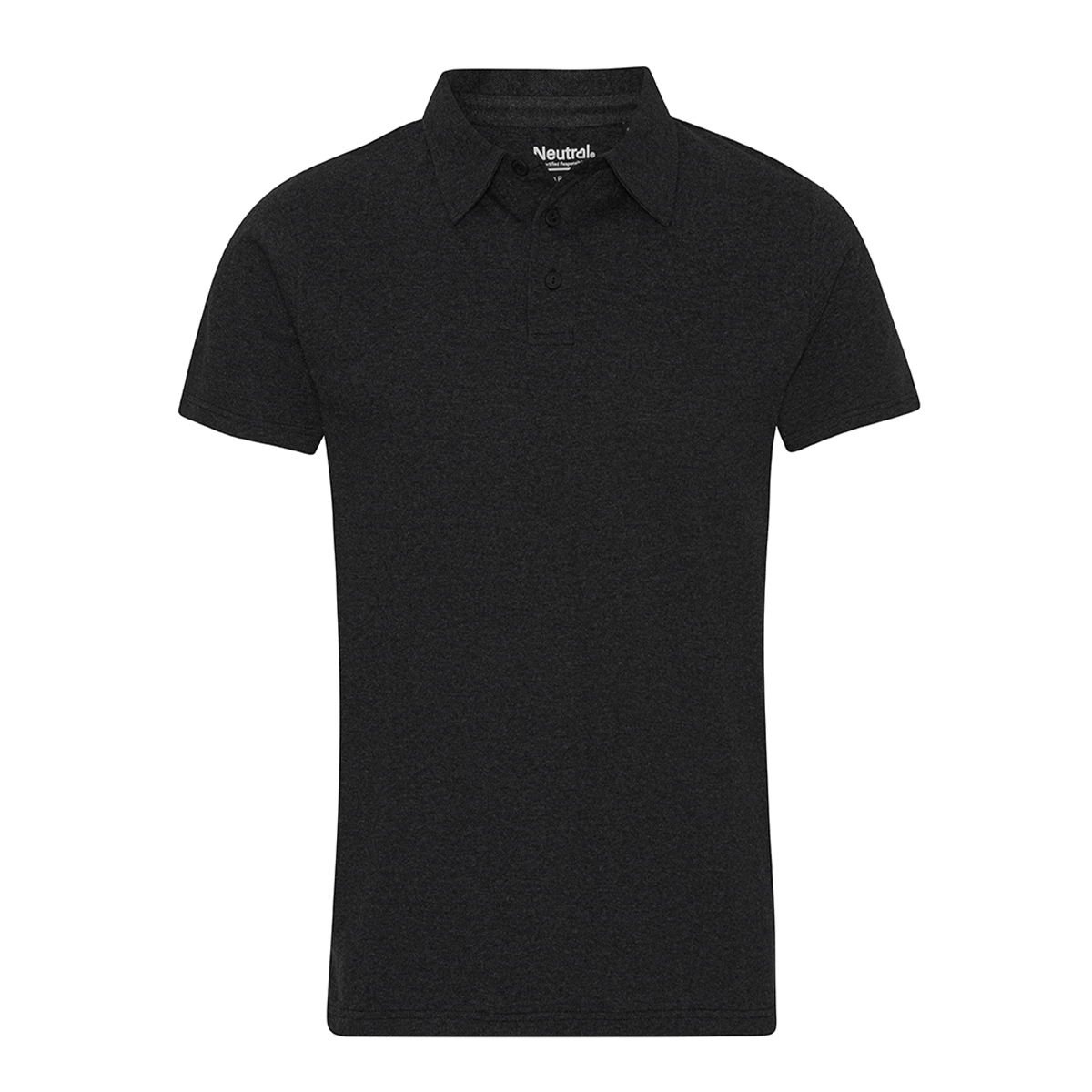 Neutral Recycled Cotton Polo