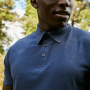 Neutral Recycled Cotton Polo