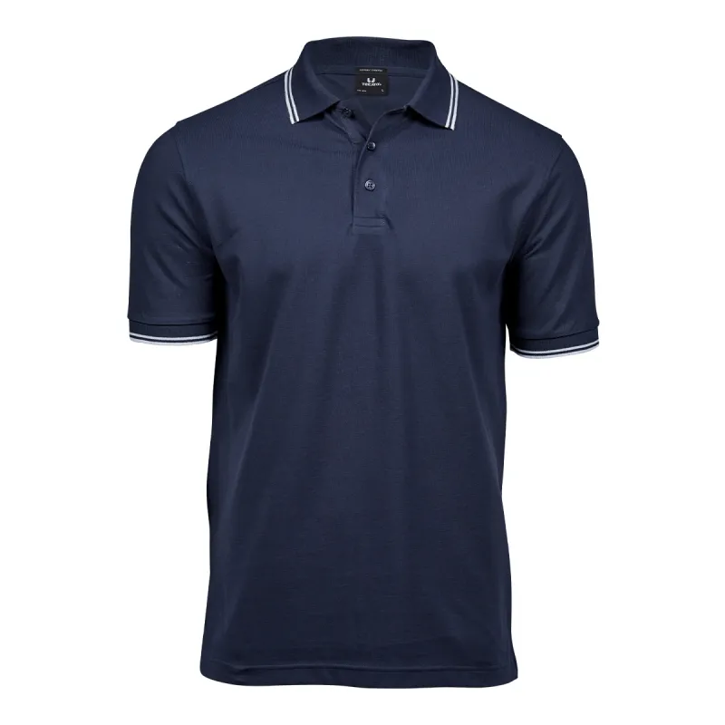 Polo Perfect Stretch Contrast Herr