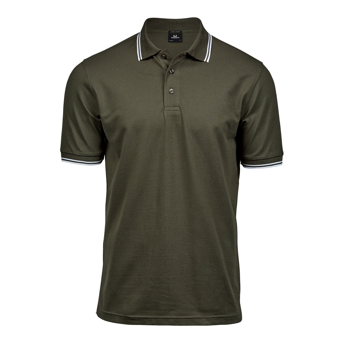 Polo Perfect Stretch Contrast Herr