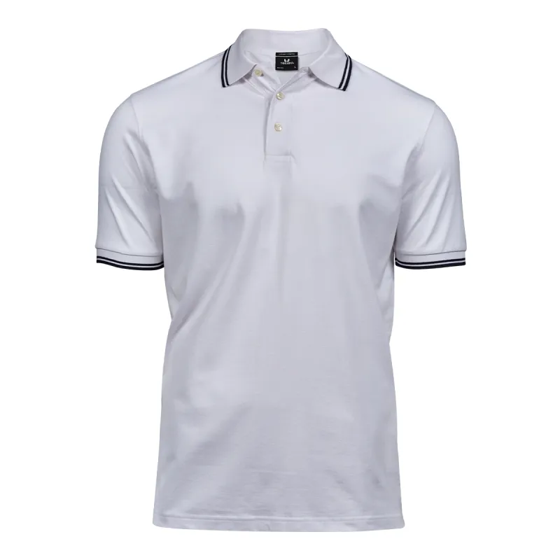 Polo Perfect Stretch Contrast Herr