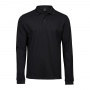 Luxury Stretch Long Sleeve Polo 