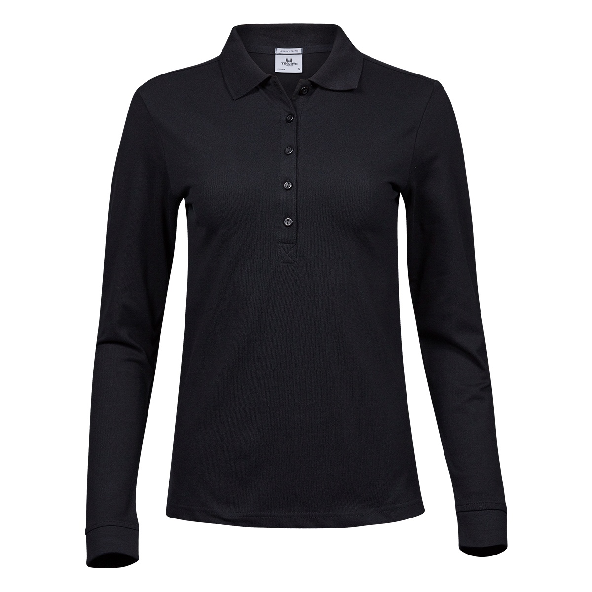 Women's Luxury Stretch Long Sleeve Polo