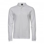 Luxury Stretch Long Sleeve Polo 