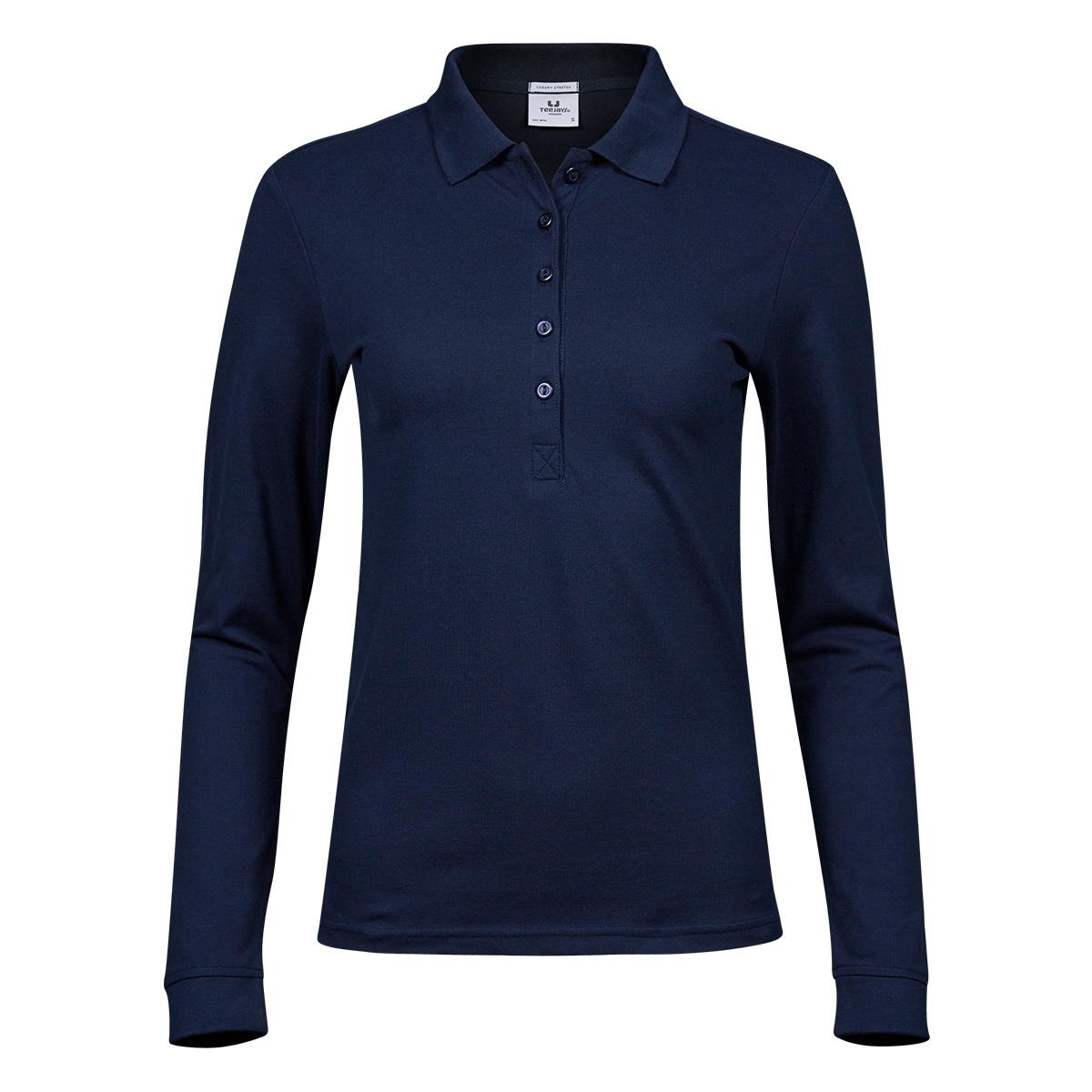 Women's Luxury Stretch Long Sleeve Polo