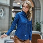 Womens Casual Twill Shirt
