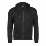 Ribbed interlock hooded full zip
