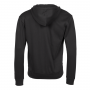 Ribbed interlock hooded full zip