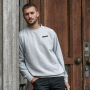 Rundhalsad sweatshirt