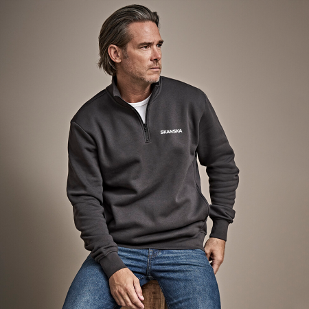 Sweatshirt Half Zip 