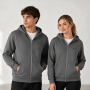 Unlabeled Hooded Full Zip Sweatshirt