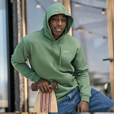 Unlabeled Hooded Sweatshirt