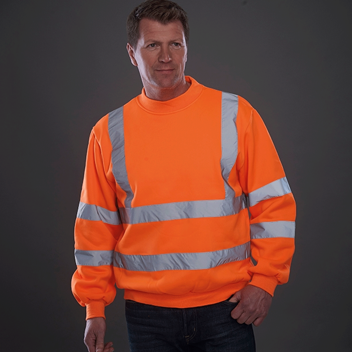 Sweatshirt HI-VIS
