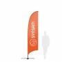 Beachflagga Medium 310 cm