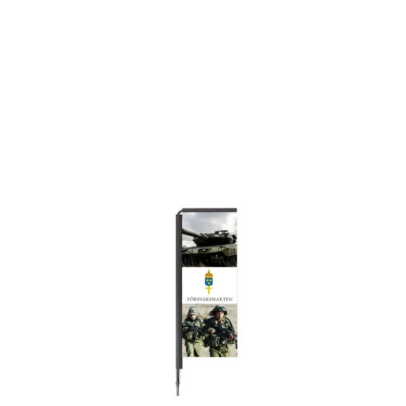 Beachflagga Rak Small 210cm