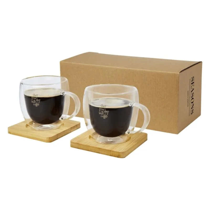 Glasmugg 2-pack 250ml 