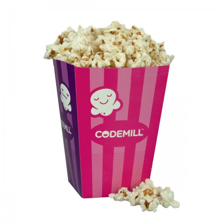Popcornmugg SnackBox Digitaltryck