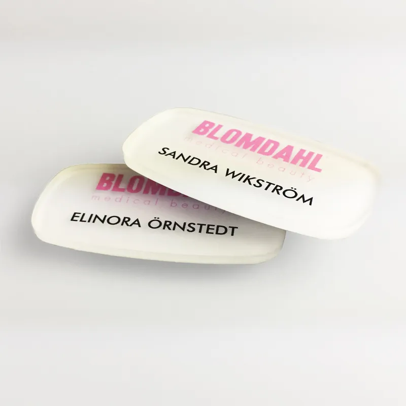 Namnbricka - Acryline Rundad