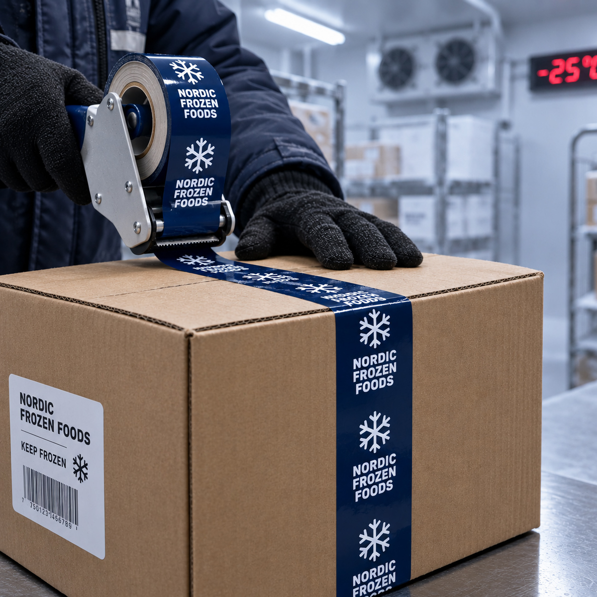 Packtejp 50mm - Freeze