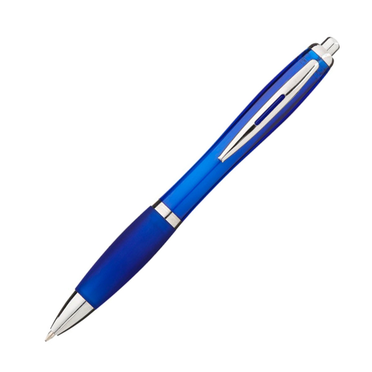 Reklampenna Curved Solid - Blue