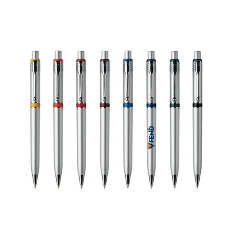 Reklampenna Raja Chrome Silver