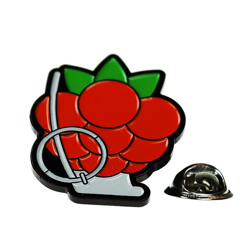 Pins Emalj Egen form