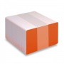 Orange plastkort