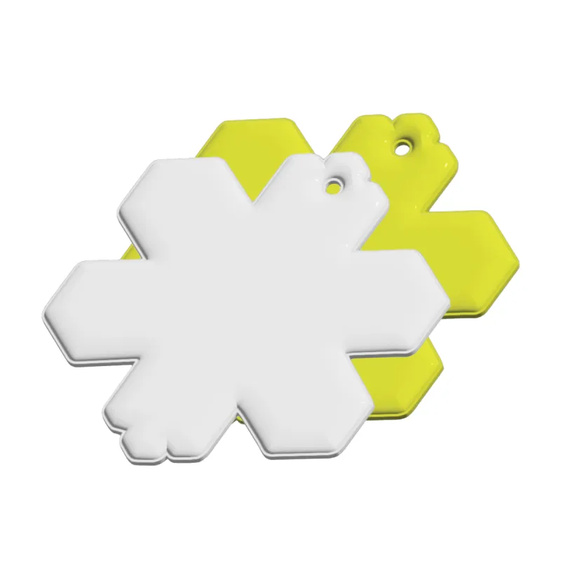 Mjuk Reflex Snöflinga